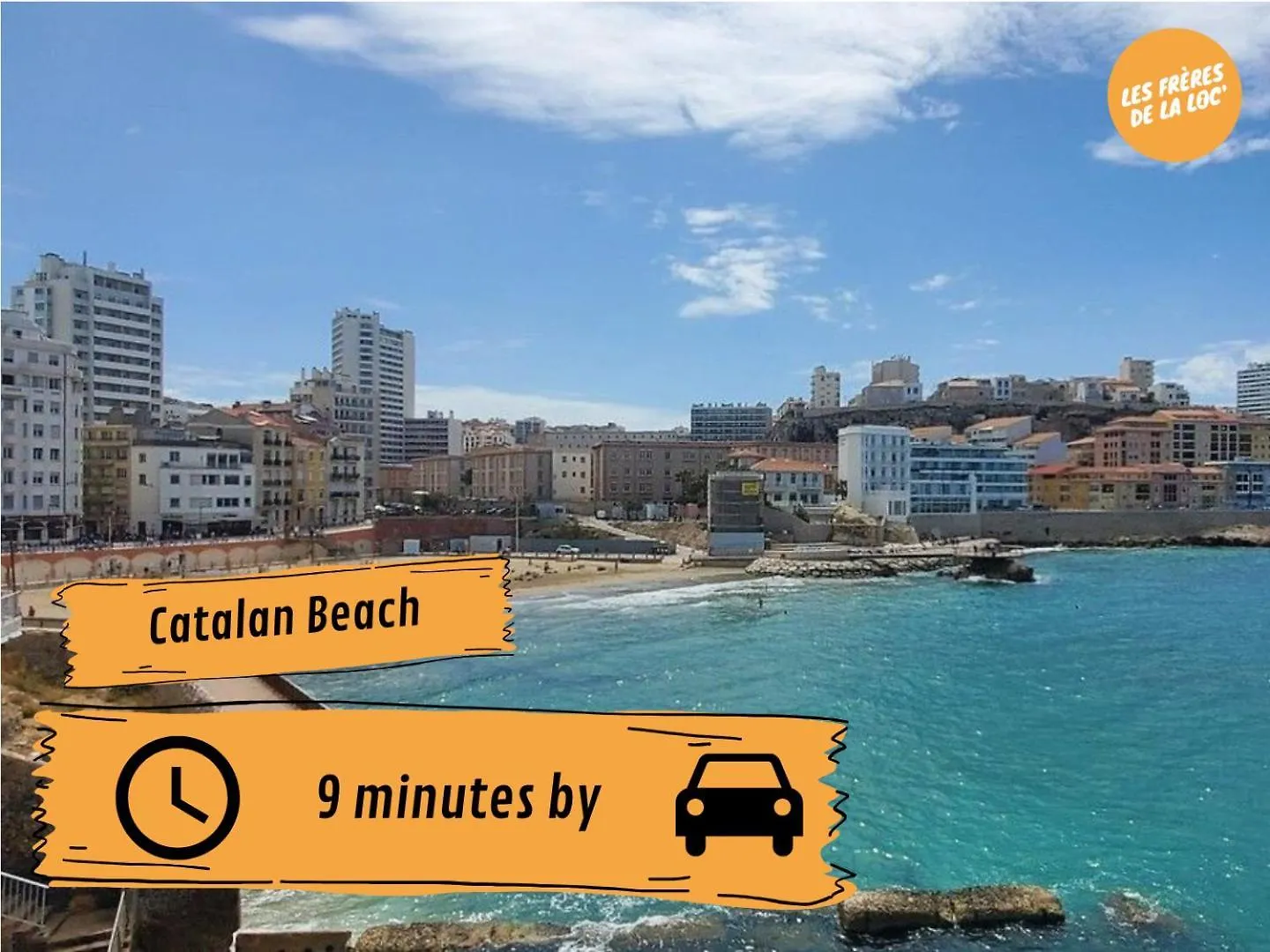 Apartament Le Soleil Marseillais - Confort & Central - Les Freres De La Loc' Marsylia
