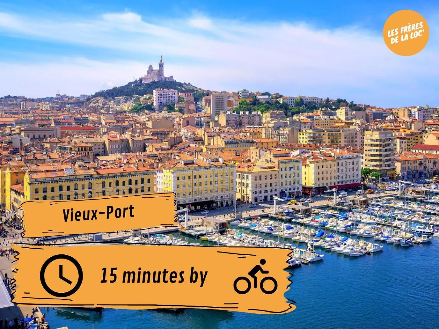 Apartament Le Soleil Marseillais - Confort & Central - Les Freres De La Loc' Marsylia